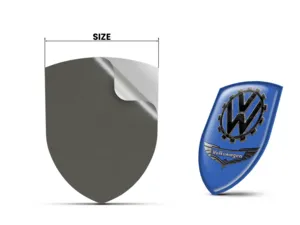 VW Autoaufkleber Stil Premium Anpassbar